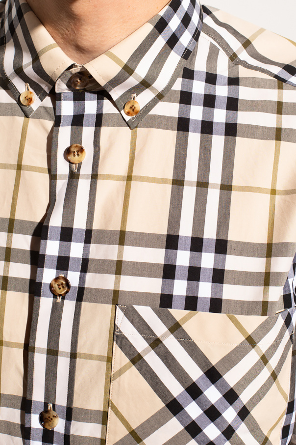 Burberry shirt with pocket online